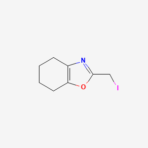 2-(Iodomethyl)-4,5,6,7-tetrahydro-1,3-benzoxazole