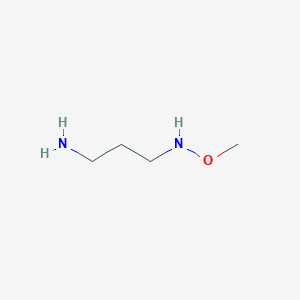 molecular formula C4H12N2O B13196194 (3-Aminopropyl)(methoxy)amine 