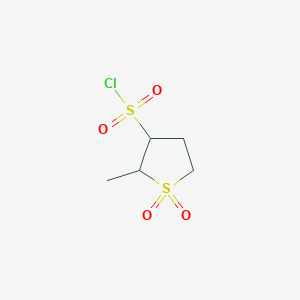 2-Methyltetrahydrothiophene-3-sulfonyl chloride 1,1-dioxide