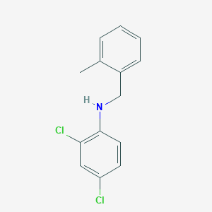2,4-Dichloro-N-(2-methylbenzyl)aniline