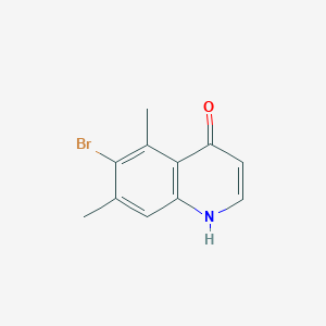 6-Bromo-5,7-dimethyl-1,4-dihydroquinolin-4-one