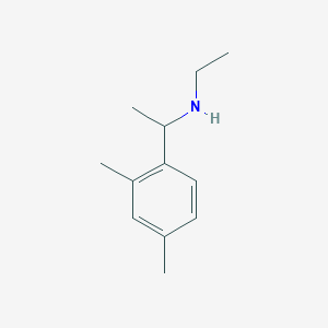 [1-(2,4-Dimethylphenyl)ethyl](ethyl)amine