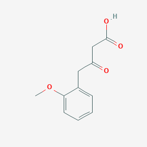 molecular formula C11H12O4 B1319629 3-Oxo-4-(2-methoxyphenyl)butanoic acid 