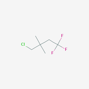 4-Chloro-1,1,1-trifluoro-3,3-dimethylbutane