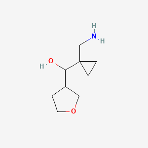 [1-(Aminomethyl)cyclopropyl](oxolan-3-yl)methanol