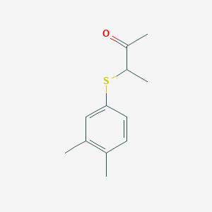 3-[(3,4-Dimethylphenyl)sulfanyl]butan-2-one