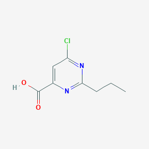 6-Chloro-2-propylpyrimidine-4-carboxylic acid