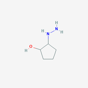 2-Hydrazinylcyclopentan-1-ol