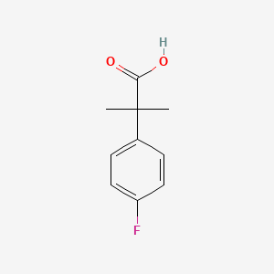 2-(4-Fluorophenyl)-2-methylpropanoic acid