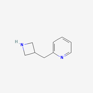 Pyridine, 2-(3-azetidinylmethyl)-