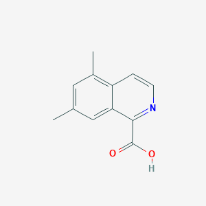 5,7-Dimethylisoquinoline-1-carboxylic acid