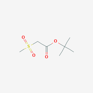 molecular formula C7H14O4S B1319668 tert-Butyl 2-(methylsulfonyl)acetate CAS No. 70018-13-2