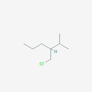 molecular formula C8H17Cl B13196690 3-(Chloromethyl)-2-methylhexane 