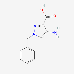 4-amino-1-benzyl-1H-pyrazole-3-carboxylic acid