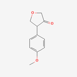 4-(4-Methoxyphenyl)oxolan-3-one