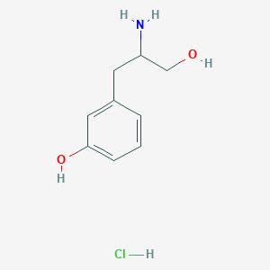 3-(2-Amino-3-hydroxypropyl)phenolhydrochloride