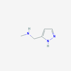 N-methyl-1-(1H-pyrazol-5-yl)methanamine