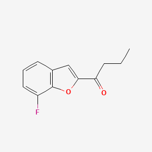 1-(7-Fluoro-1-benzofuran-2-yl)butan-1-one