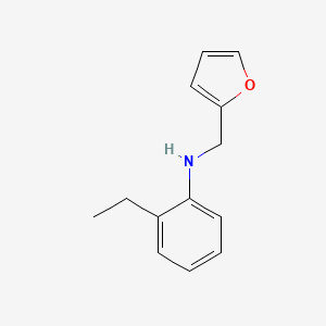 2-ethyl-N-(furan-2-ylmethyl)aniline