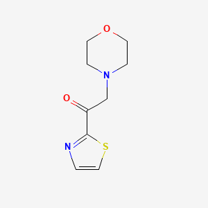 2-(Morpholin-4-yl)-1-(1,3-thiazol-2-yl)ethan-1-one