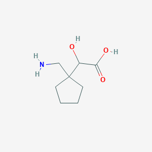 2-[1-(Aminomethyl)cyclopentyl]-2-hydroxyacetic acid