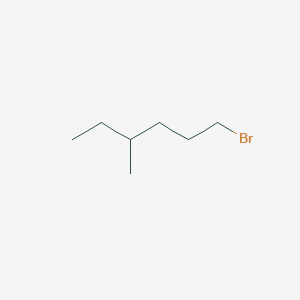 molecular formula C7H15Br B13197035 1-Bromo-4-methylhexane CAS No. 71434-55-4