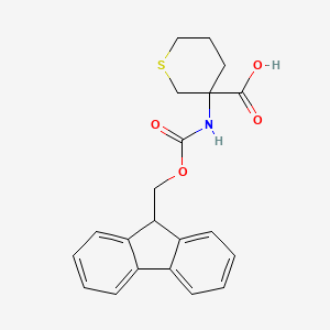 3-({[(9H-fluoren-9-yl)methoxy]carbonyl}amino)thiane-3-carboxylic acid