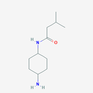 N-(4-aminocyclohexyl)-3-methylbutanamide