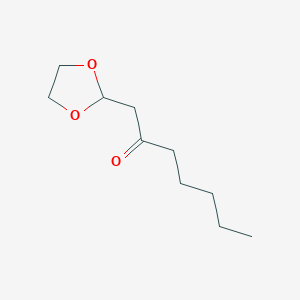 1-(1,3-Dioxolan-2-yl)-heptan-2-one