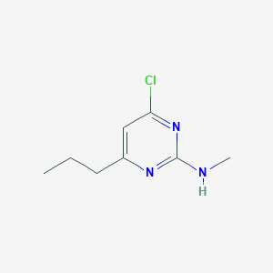 4-Chloro-N-methyl-6-propylpyrimidin-2-amine