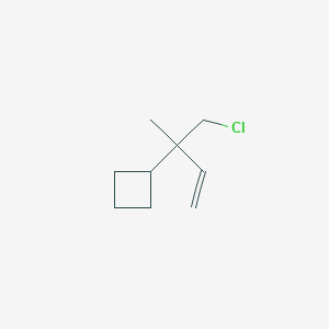 (1-Chloro-2-methylbut-3-en-2-yl)cyclobutane