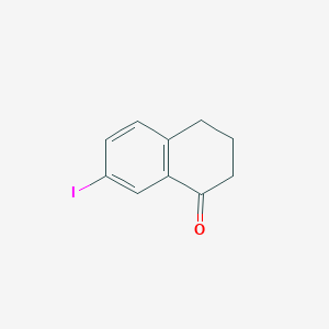molecular formula C10H9IO B131972 7-Iodo-1-tetralone CAS No. 145485-31-0