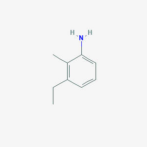 molecular formula C9H13N B1319724 3-Ethyl-2-methylaniline CAS No. 89370-36-5