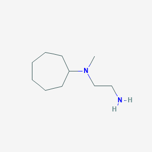 N-(2-aminoethyl)-N-methylcycloheptanamine