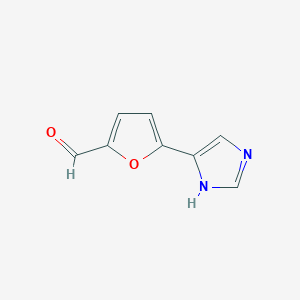 5-(1H-Imidazol-4-YL)furan-2-carbaldehyde