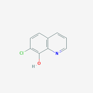molecular formula C9H6ClNO B131973 7-Chloroquinolin-8-ol CAS No. 876-86-8