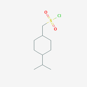 [4-(Propan-2-yl)cyclohexyl]methanesulfonyl chloride