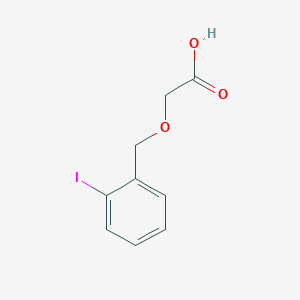 molecular formula C9H9IO3 B13197325 2-[(2-Iodophenyl)methoxy]acetic acid 