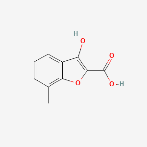 3-Hydroxy-7-methyl-1-benzofuran-2-carboxylic acid