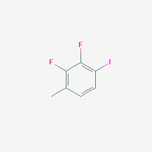 molecular formula C7H5F2I B1319741 2,3-二氟-1-碘-4-甲苯 CAS No. 914100-41-7