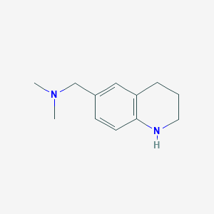 Dimethyl(1,2,3,4-tetrahydroquinolin-6-ylmethyl)amine