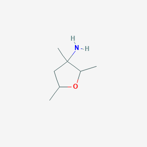 2,3,5-Trimethyloxolan-3-amine