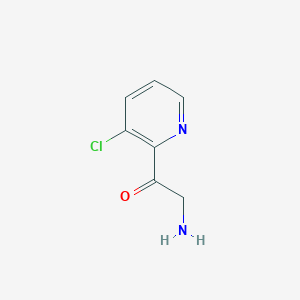 2-Amino-1-(3-chloropyridin-2-yl)ethan-1-one