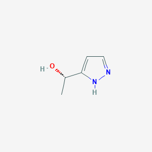 (1S)-1-(1H-pyrazol-3-yl)ethan-1-ol