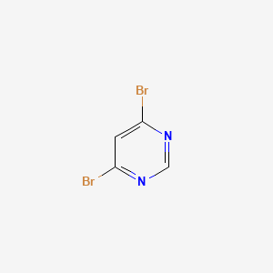 molecular formula C4H2Br2N2 B1319750 4,6-二溴嘧啶 CAS No. 36847-10-6