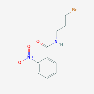 molecular formula C10H11BrN2O3 B1319751 N-(3-溴丙基)-2-硝基苯甲酰胺 CAS No. 76315-44-1