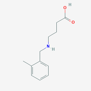 4-[(2-Methylbenzyl)amino]butanoic acid