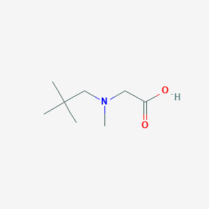 2-[(2,2-Dimethylpropyl)(methyl)amino]acetic acid