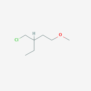 3-(Chloromethyl)-1-methoxypentane