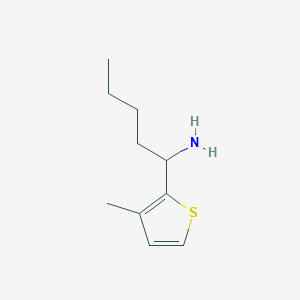 1-(3-Methylthiophen-2-yl)pentan-1-amine